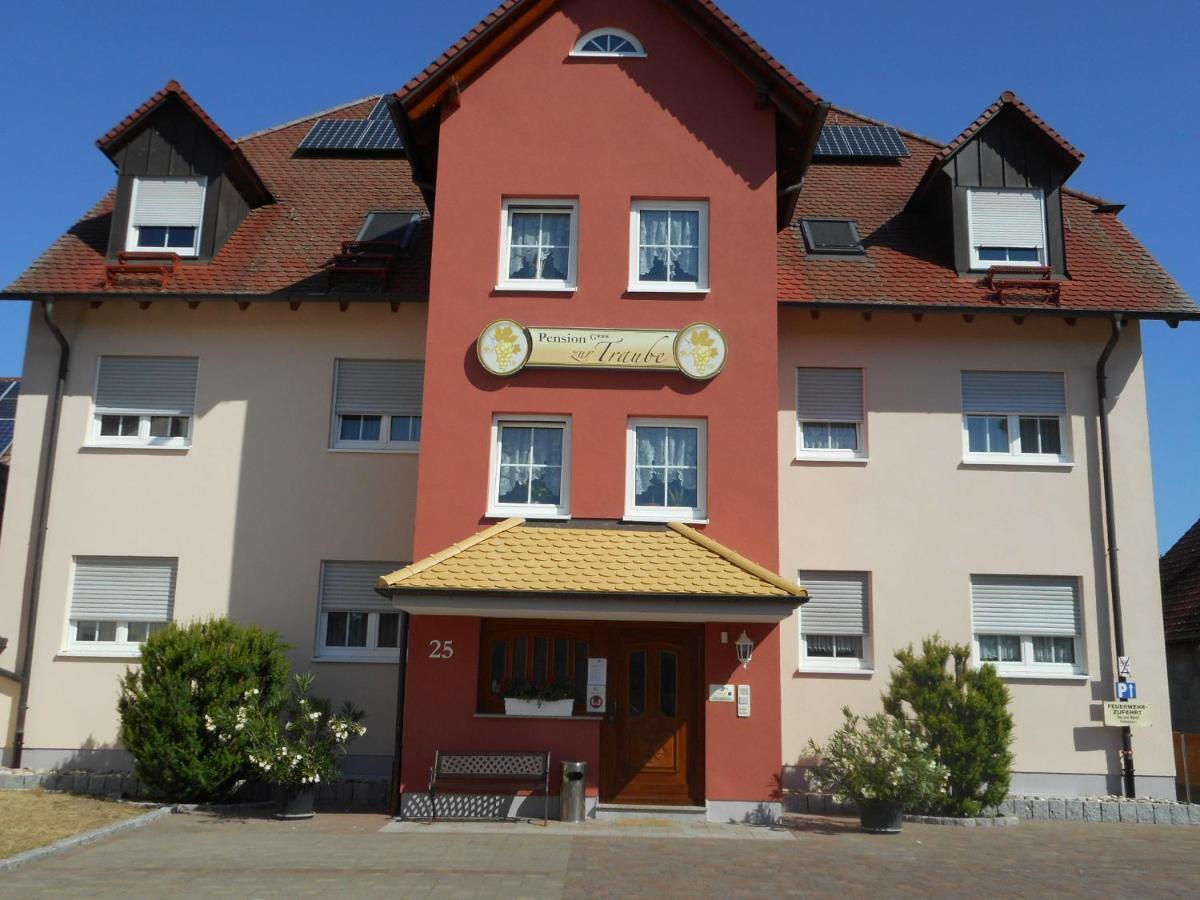 Pension Zur Traube 3 Sterne Oberschwarzach Exterior photo